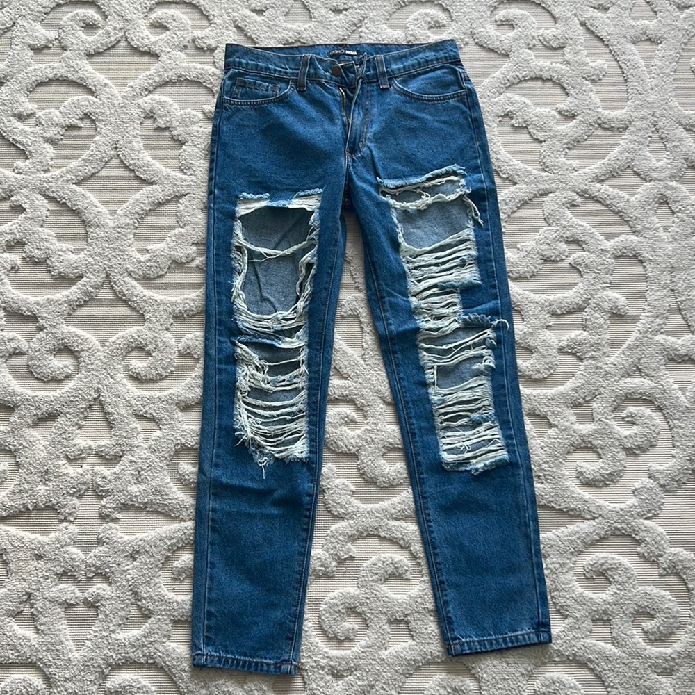 Fashion Nova Ripped Jeans